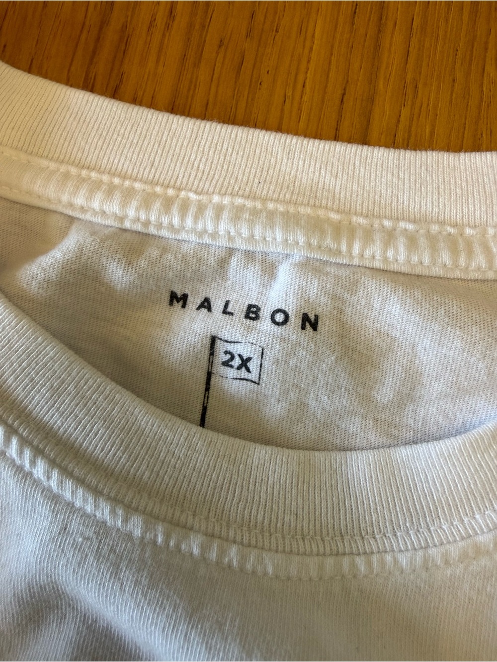 Malbon Golf White Surf Graphic Tee - Picture 3 of 3